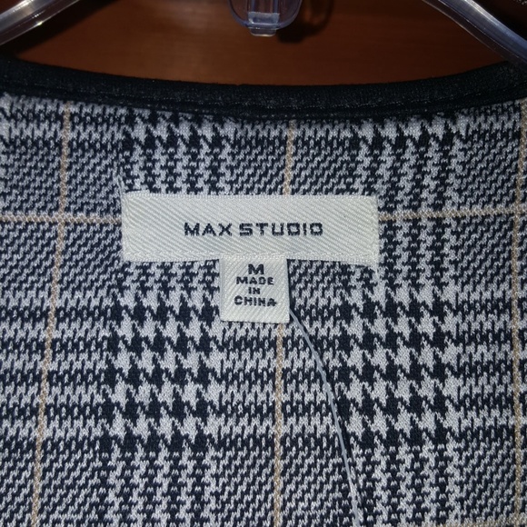 NWOT Max Studio Plaid Jacket - Picture 2 of 6